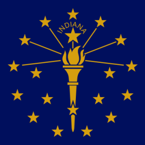 Flag of Indiana