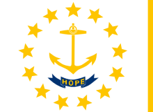 Flag of Rhode Island