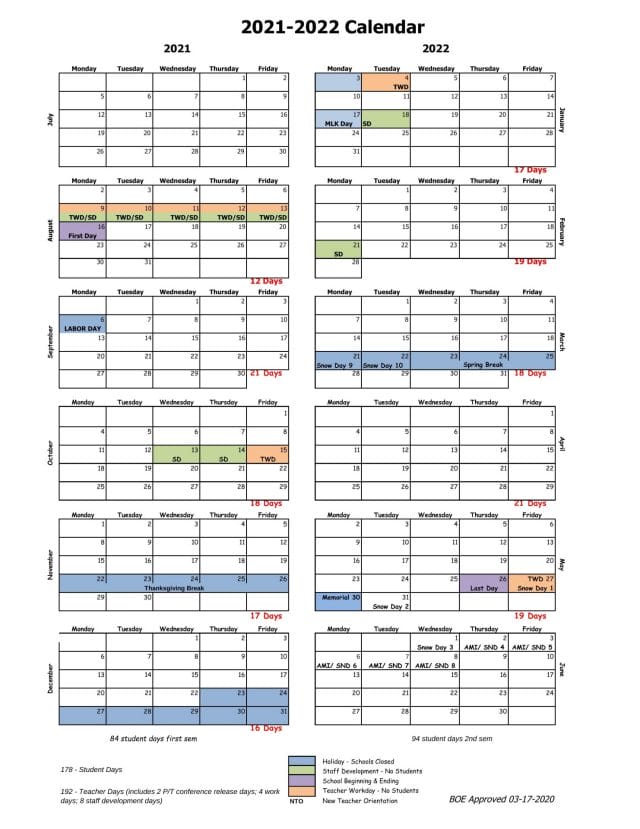 Bentonville School Calendar for 2022-2023